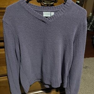 Sonoma Women's V-Neck Sweater in Lavender